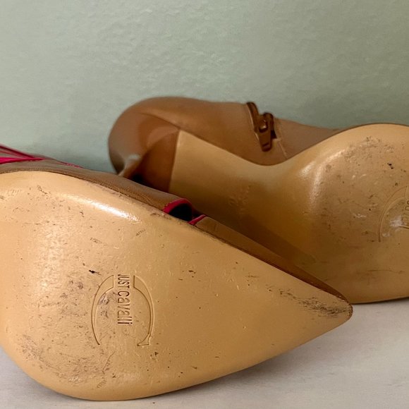 CAVALLI LIKE NEW KILLER STILETTOS $755 - Picture 3 of 3